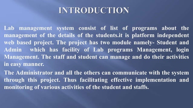 Online computer lab management system