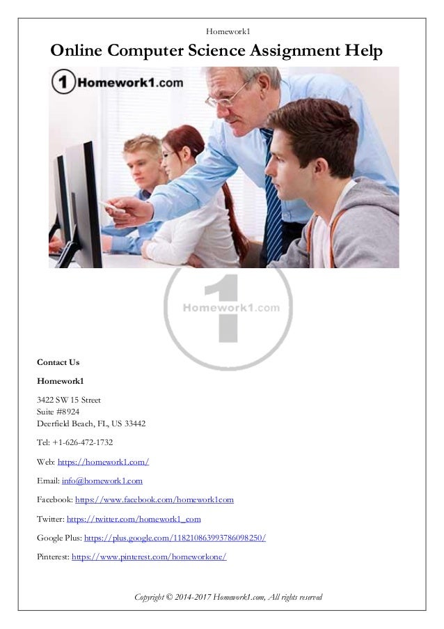 Computer science help online