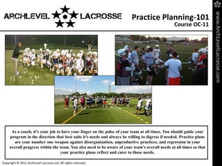 Practice Planning 101 - Lacrosse | PPT