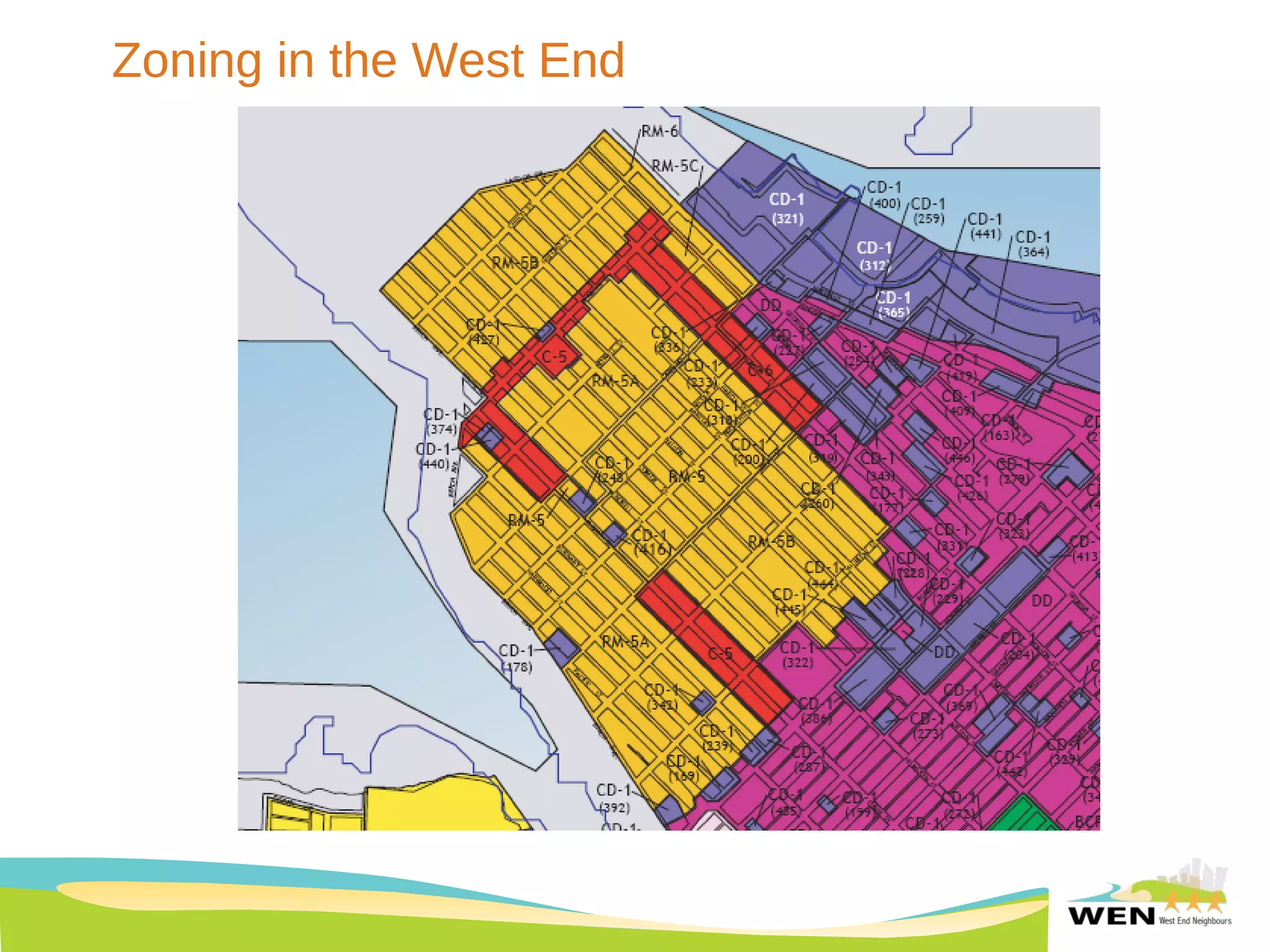 Zoning in the West End 