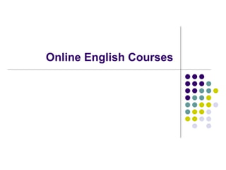Online English Courses 