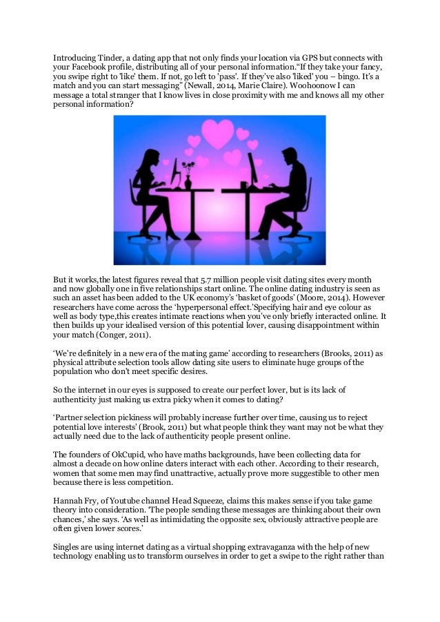 How Online Dating is Changing the Societ…
