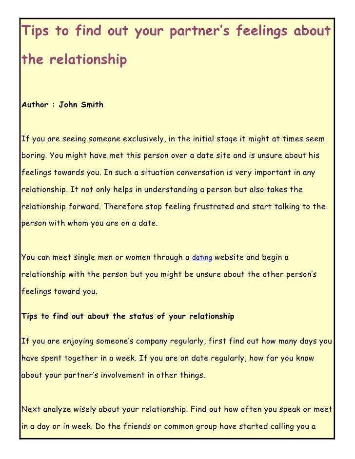 Online dating website