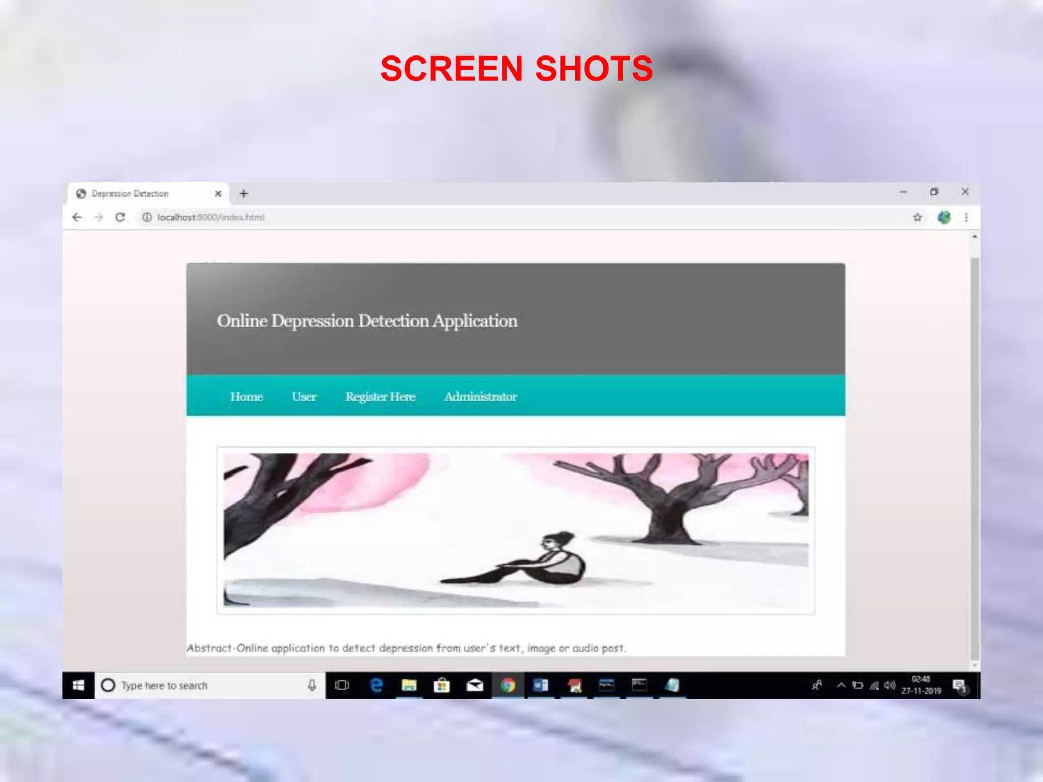 SCREEN SHOTS
 