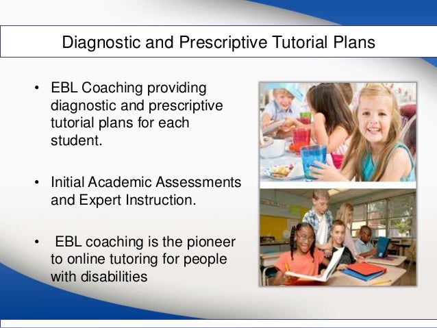 Online Disabilities Tutoring Ebl Coaching