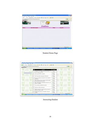 26
Student Home Page
Answering-Student
 