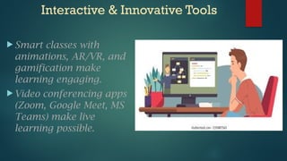 Online Education Presentation for Learning minds.pptx