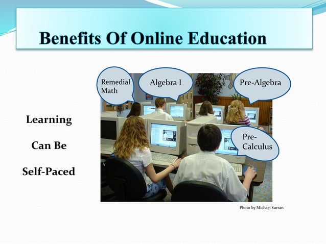 Online education system project presentation
