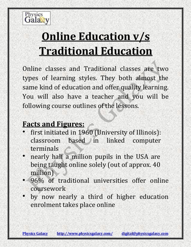 distance learning program essay