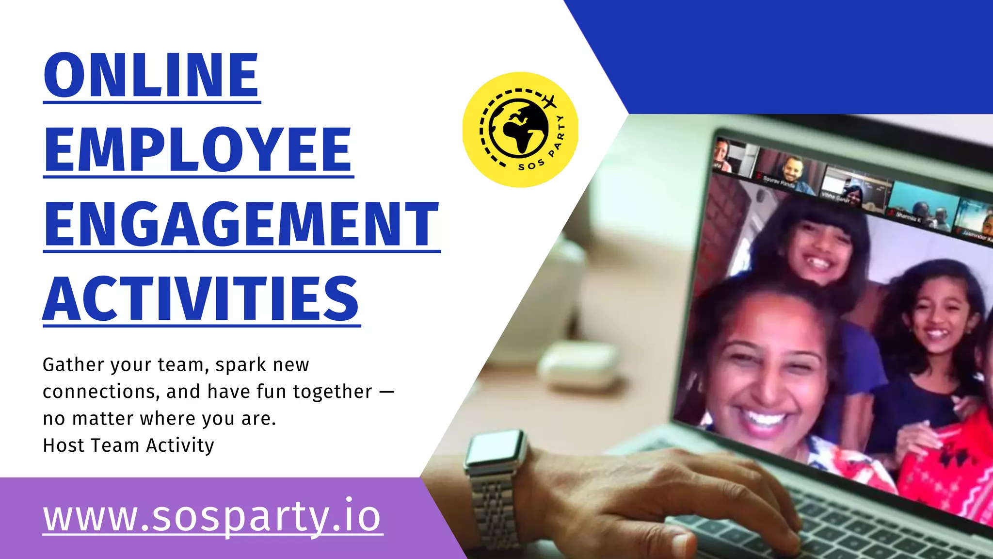 Online employee engagement games PPT | PPTX