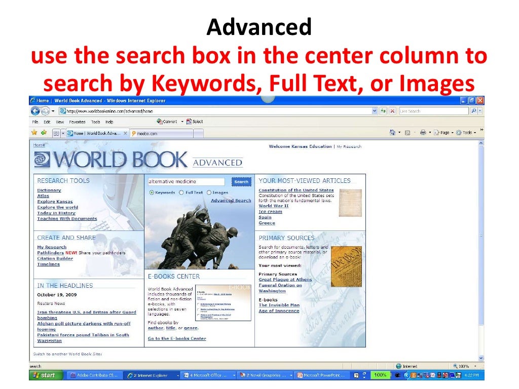 Online Encyclopedias