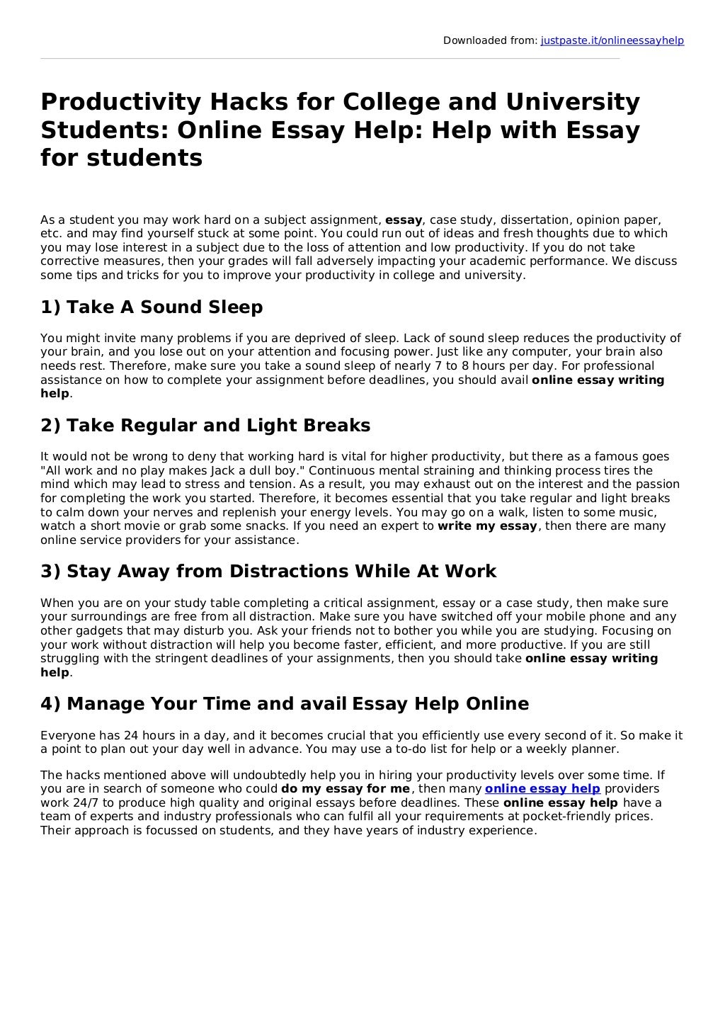 Essay Writing Service UK - Best Writing Help