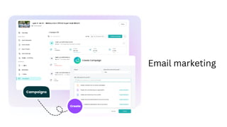 Email marketing
 