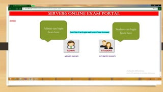 Admin can login
from here
Student can login
from here
 