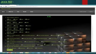 Online examination system | PPTX