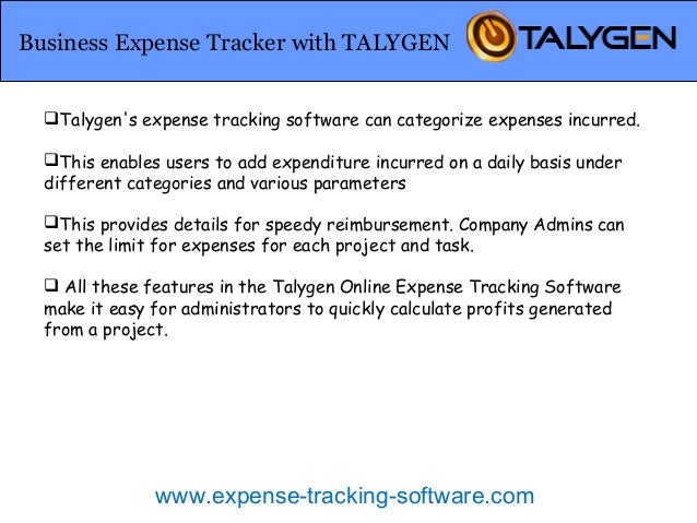 online expense tracking software track all expenses of business