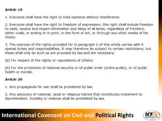 International Covenant on Civil and Political Rights