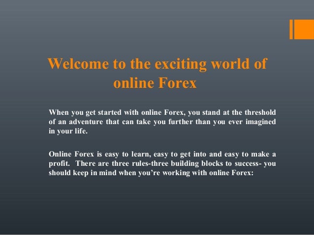 If forex simple for everyone