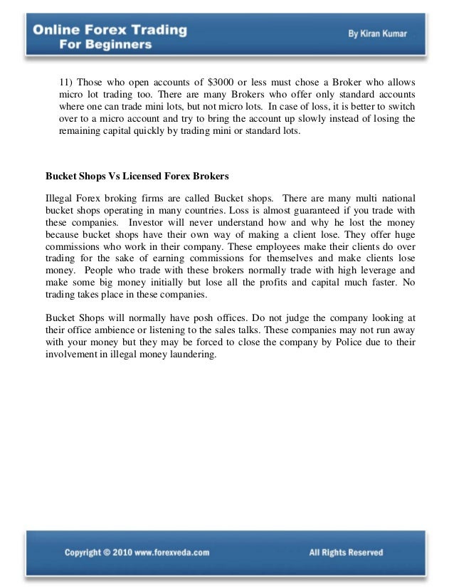 Online Forex Trading E Book - 