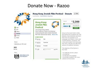 Donate Now - Razoo




                     36
 