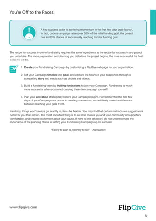 Fundraising Guide.pdf FlipGive's Online Fundraising Guide | PDF