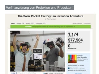 Vorﬁnanzierung von Projekten und Produkten!




                                              48	
  
 