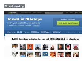 Crowdinvesting!




                  49	
  
 