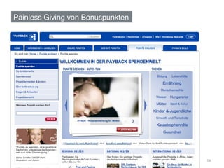 Painless Giving von Bonuspunkten!




                                    59	
  
 