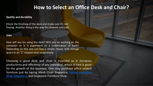 Online Furniture Shop Singapore