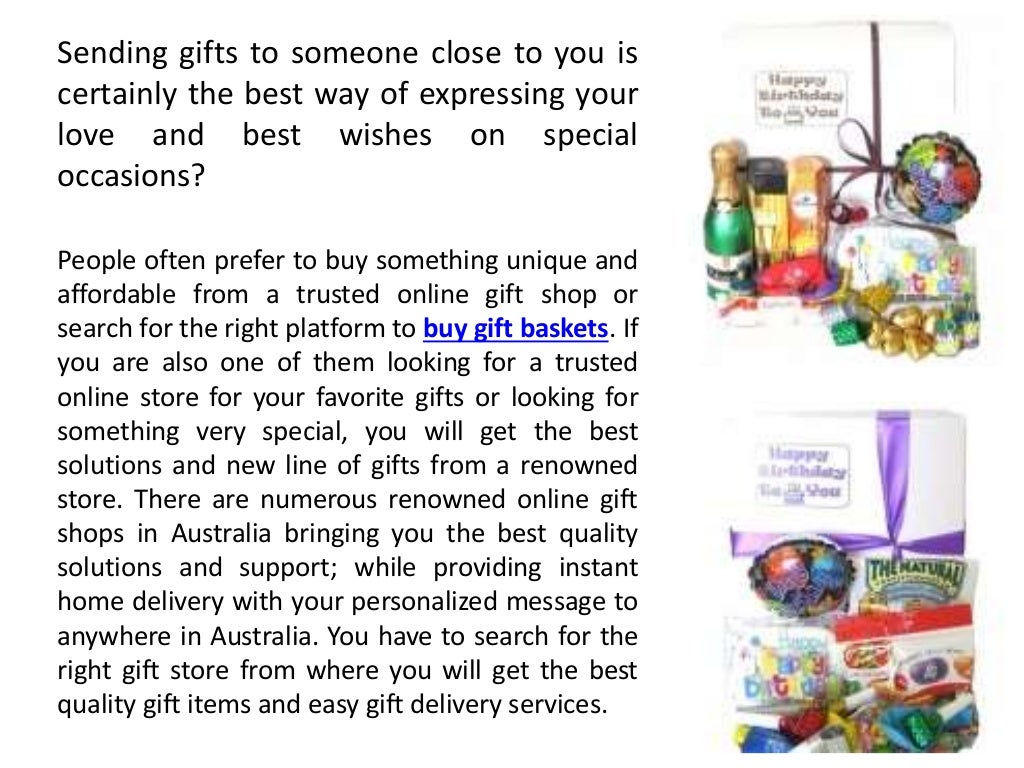 Online Gift Baskets Shop Australia