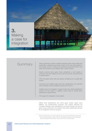 UNWTO Report: Online guest reviews and hotel classification sytems | PDF