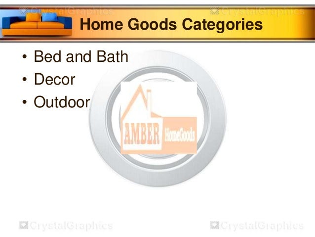 Online home goods shopping store