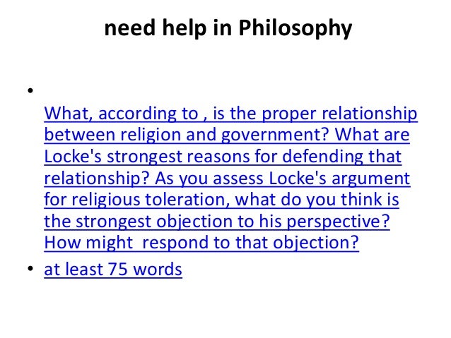 Philosophy logic homework help