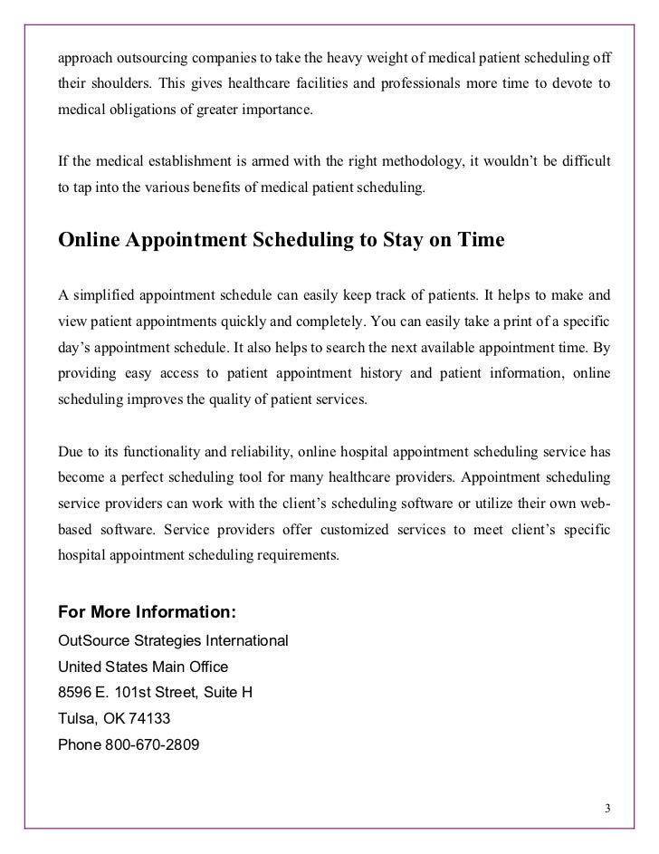 make a schedule online