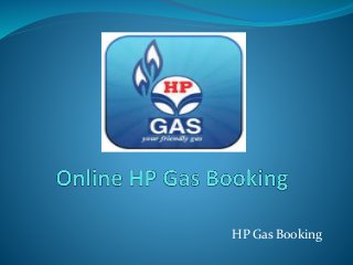 HP Gas Booking
 