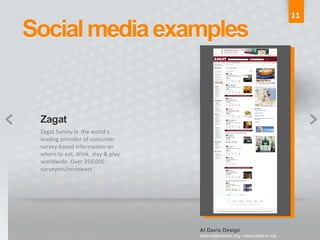11 Zagat Survey is  the world's leading provider of consumer survey-based information on where to eat, drink, stay & play worldwide. Over 350,000 surveyors/reviewers 