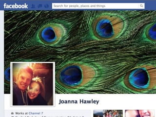 PERSONAL
Facebook is my go to… Facebook, I use
 I use Facebook to chat to family and friends, after doing
 a huge delete at the start of the year --> I asked myself a
 simple question… Would I say hello to this person if I
 saw them in the supermarket?, if I answered “Yes” they
 stayed, and “No” they were deleted. So I chat to family
 overseas, I post photos of my boyfriend, family and
 friends at occasions and outings, my circle of ‘peeps’ are
 on Facebook and therefore I am, unlike most a Facebook
 fan!! I like Facebook because it is easy to control and I
 feel comfortable with the site, it’s where everyone is, one
 place.
 