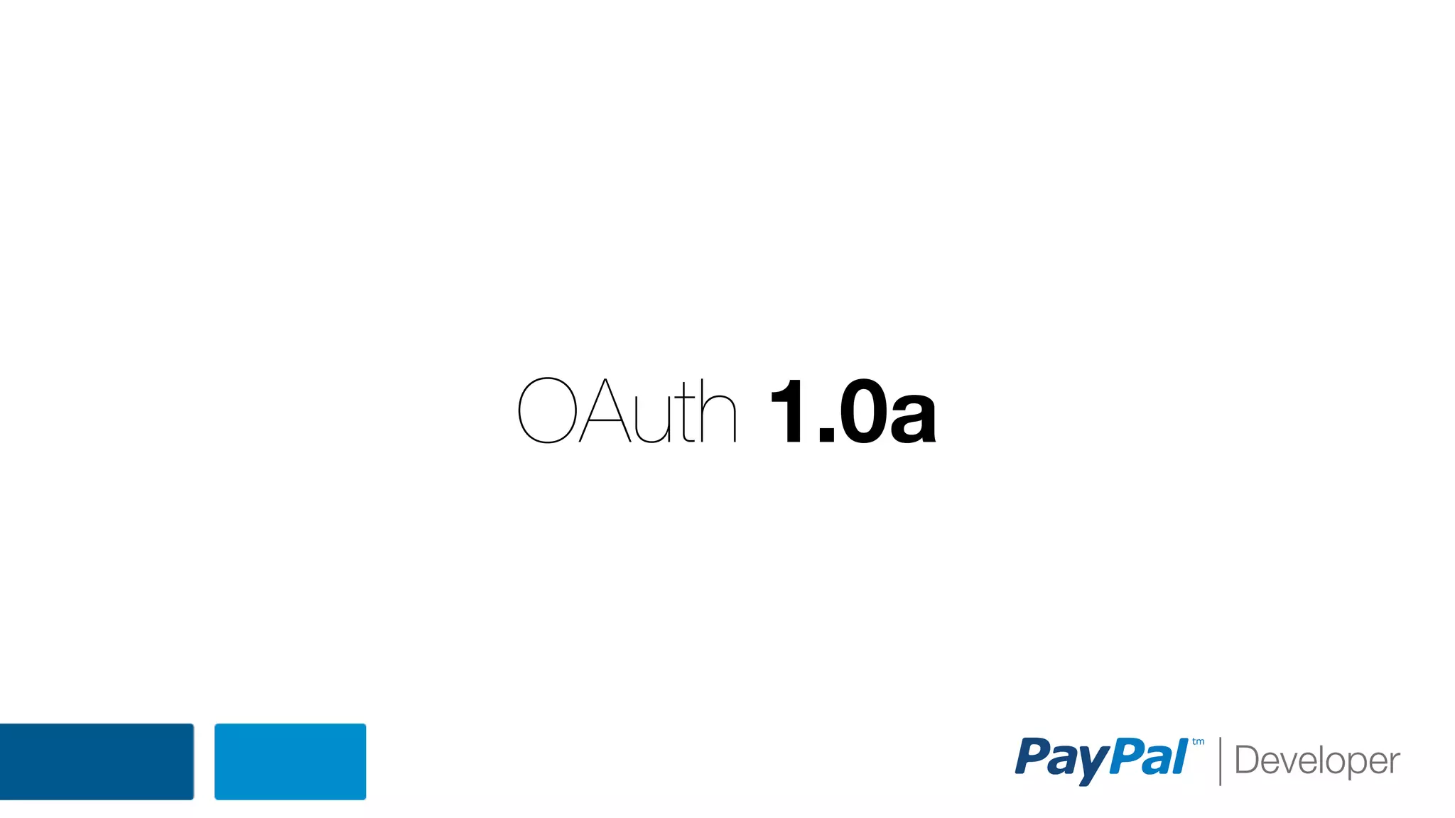 OAuth 1.0a

 