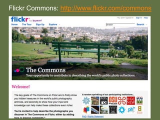 Flickr Or Wikimedia Commons Online Images: Finding Credible Image Sources Online | PPTX