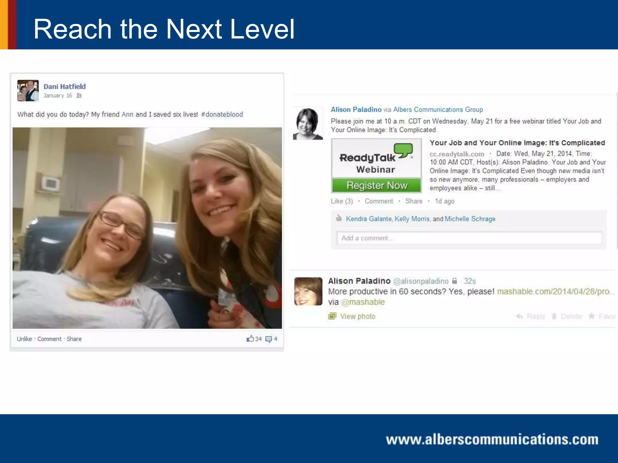 Reach the Next Level
 