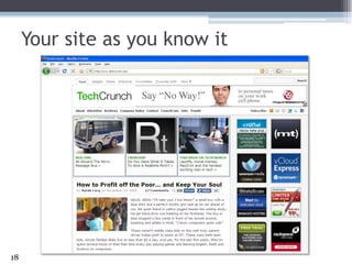 Your site as you know it18