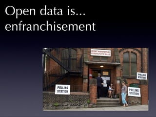 The good (and bad) news about open data