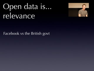 The good (and bad) news about open data