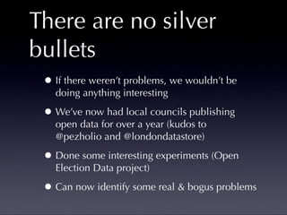 The good (and bad) news about open data