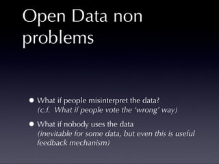 The good (and bad) news about open data