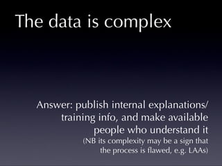 The good (and bad) news about open data