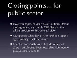 The good (and bad) news about open data