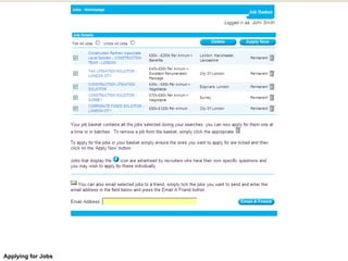 Applying for Jobs 