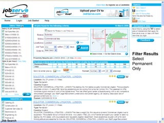 Filter Results Select Permanent Only Job Search 