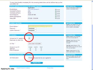 Applying for Jobs 